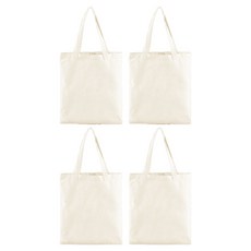 Elsso 素色日常棉麻環保袋 4入