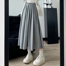 daysoy 嫘縈荷葉邊孕婦長裙