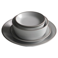 니코트 소일 완벽구성 파스타볼 포함 1인 그릇세트 5p, 웜그레이, 1세트, 5종