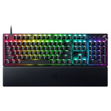 RAZER 雷蛇 Huntsman V3 Pro 8KHZ KR 有線鍵盤, 黑色, RZ03-0553, 製造商軸