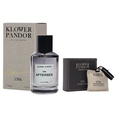 KLOWER PANDOR 台灣公司貨 輕香日常組 事後菸草香水 + 馥檀雲境 空間香氛包, 1套