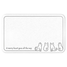 Easydeal 洗手檯護理吸收墊 13 x 8 cm, 白色, 1個