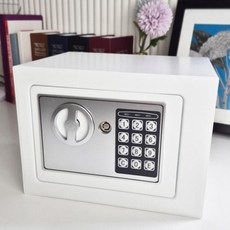 Serentic 家用便攜式現金保管保險箱, 象牙白