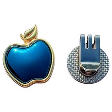 GIVOTGOLF 黃金蘋果高爾夫球標 高爾夫球標, 藍色, 1個