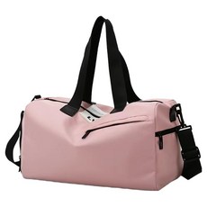 유N아이 여행 요가 헬스 다용도 분리형 신발 가방, 핑크, 1개