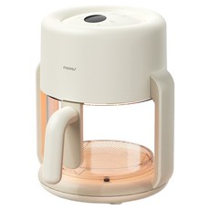 무아스 글라스 멀티쿡 에어프라이어 4L, 아이보리, MAF1