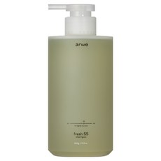 Arwe Fresh 55 油性/弱酸性 防脫髮洗髮精, 1個, 500ml