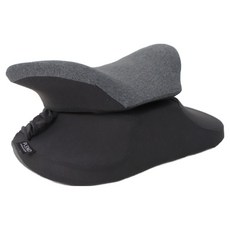 PLENO 辦公室趴睡靠背午睡枕, 灰色, 1個