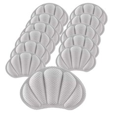 뒤꿈치 까짐방지 쿠션 2p, 그레이, 6개