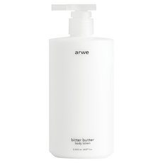 Arwe 神經醯胺身體乳 苦甜巧克力, 400ml, 1個