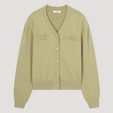 SHESMISS 女款V領鈕扣開襟衫 SSKCDO42530