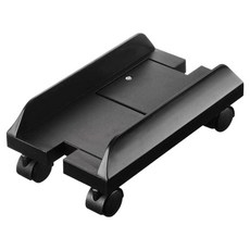 마루나루 신품 데스크탑 컴퓨터 호스트 랙 브라켓 블랙 기본형C, 1개