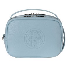 PERSIANCAT 女用圓形壓紋標誌高爾夫手拿包, 天空藍, 1個