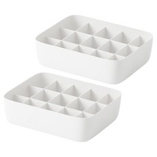 라라공방 속옷 양말 칸막이 정리 서랍 보관함 15칸, 2개