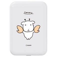 모란카노 가나디 별자리 디자인 고속 맥세이프 무선 충전 보조배터리 5000mAh C타입, 게자리, MC-WL001A