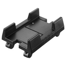 마루나루 신품 데스크탑 컴퓨터 호스트 랙 브라켓 블랙 기본형B, 1개