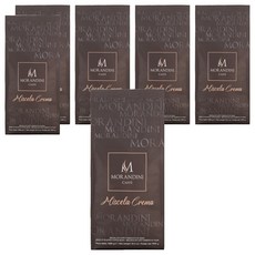MORANDINI CAFFE 至尊絲絨咖啡豆, 1kg, 6個, 全豆咖啡(未研磨)