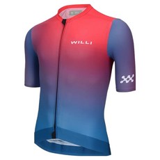WILLI 男士漸層自行車短袖車衣