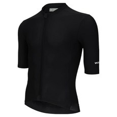 남성용 포인트 로고 자전거 반팔 져지