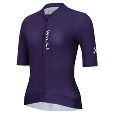 WILLI 女款素色自行車短袖車衣