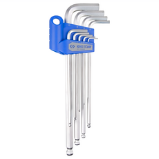 KING TONY 金統立 專業級特長型球頭六角扳手9件組, 1套, 1120MR 9個