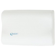 유시드 포졸란 라텍스 목 어깨 편한 경추베개 + 속커버 + 씨셀커버 세트, 화이트, 1세트