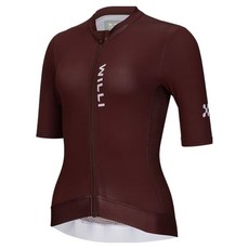 WILLI 여성용 솔리드 자전거 반팔 져지