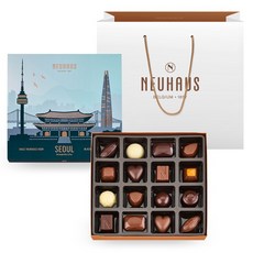 NEUHAUS 首爾紀念品系列 16種組合 163g + 購物袋, 1套