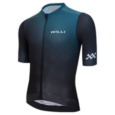 WILLI 男士漸層自行車短袖車衣
