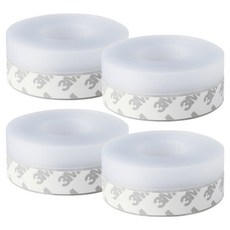 MONACO OLIVE 防外風縫隙阻隔矽膠門窗密封膠帶 2.5cm x 5m, 4個