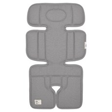 Fiego 嬰幼兒用輕量折疊嬰兒推車內墊, 灰色