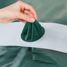 언더보스 대용량 뽑아쓰는 습자지 완충재 80매입, 우드그린, 1개