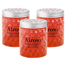 Olosso 室內除臭珠 脫臭劑 黑櫻桃香, 160g, 3個