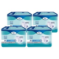 TENA 添寧 韓國原裝進口 PROskin 超強吸收型成人紙尿褲 敢動褲 Plus 男女通用, 中號 腰圍 80-110cm, 4個, 14片