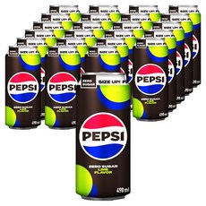 펩시 콜라 제로슈거 라임향, 490ml, 24개 490ml, 24개
