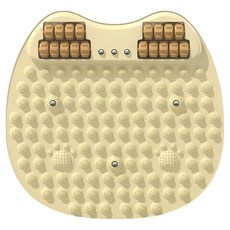 CUSSO 滾輪式腳底指壓按摩墊, 米色, 1個