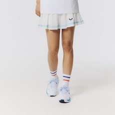 빅터 여성용 배드민턴 TONE PLEAT 스커트 K-51300