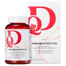 프롬바이오 디어퀸 애플사이다비니거 구미 60p, 240g, 1개