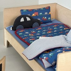 FRAMBOISE 嬰幼兒用 Momo 莫代爾絎縫防水墊, 藍色, 1個