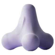 ACDI 多功能伸展方形粉彩按摩球, 紫色, 1個