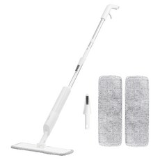 DSenne 噴霧超細纖維拖把 + 補充包2入組, 1套