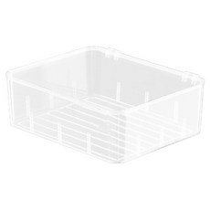 Alleophom 透明隔板多用途整理盒 TYPE1, 單一顏色, 1個