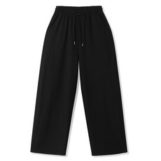 M.N.C 男女通用刷毛側邊開衩寬褲 MDIP975LJ