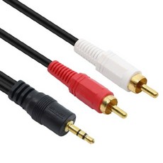 엠비에프 1ST2RCA 케이블 2m, 1개, MBF-S2R200M