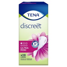 TENA 添寧 Discreet 超薄迷你型漏尿專用護墊, 1個, 28片, 迷你型