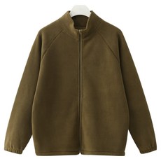 M.N.C 中性半高領拉格蘭刷毛外套 MDJK310LJ