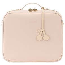 Jamie Loft 野餐方形尿布包, 象牙白櫻桃