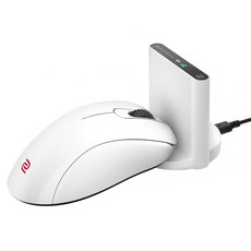 조위 4K FPS e스포츠 게이밍 전용 화이트에디션 무선 마우스 M, 화이트, EC2-DW