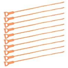 IN at Home 排水口清潔疏通棒 10入, 橘色