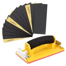 OON 핸드사포 고급형 샌딩기 + 사포 13p 세트, 1세트